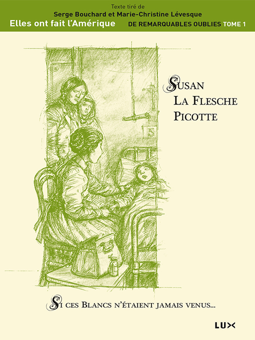 Title details for Susan La Flesche Picotte by Serge Bouchard - Wait list